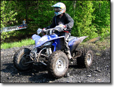 Jarrod McClure - Yamaha YFZ450 GNCC ATV Racing Podium