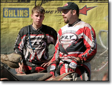 Jarrod McClure & Harlen Foley - GNCC ATV Racing Podium