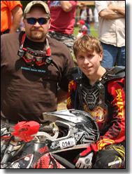 Jarrod McClure - Yamaha YFZ450 GNCC ATV Racing Podium