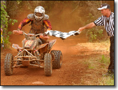 Jarrod McClure - Honda GNCC ATV Racing Podium