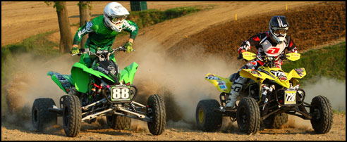 Joel Hetrick - Kawasaki KFX450 -  AMA ATV Motocross 