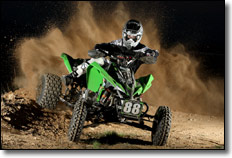 Joel Hetrick - Kawasaki KFX450 - AMA ATV Motocross