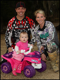 John  Natalie - Michelle  & Lexus Natalie - ATV Motocross Racing Family