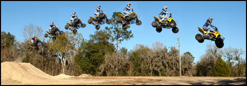 Josh Creamer - Suzuki LTR 450 Quad Racer ATV Motocross Racer
