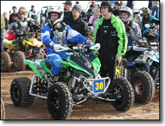 Keith Little - WORCS Starting Line Kawasaki KFX 450R ATV