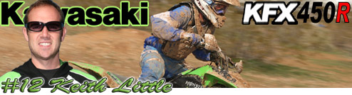 Keith Little Interview - Kawasaki KFX 450R ATV