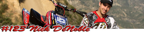 Nick DeNoble - Honda TRX 450R ATV Motocross