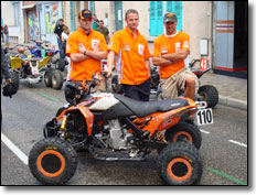 Adam McGill, Tim Farr, Taylor Kiser - FRE KTM ATV Racing