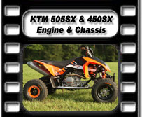 2009 KTM 450SX & 505SX ATV Video