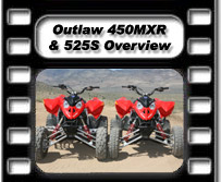 Polaris Outlaw 450MXR & 525S Feature Overview
